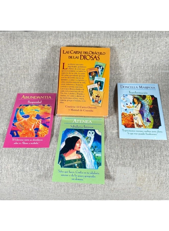 Cartas del Oraculo de las Diosas - Spiritual Guide (Spanish)