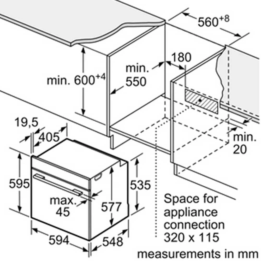 iQ700 HB778GNB1M Gas Oven