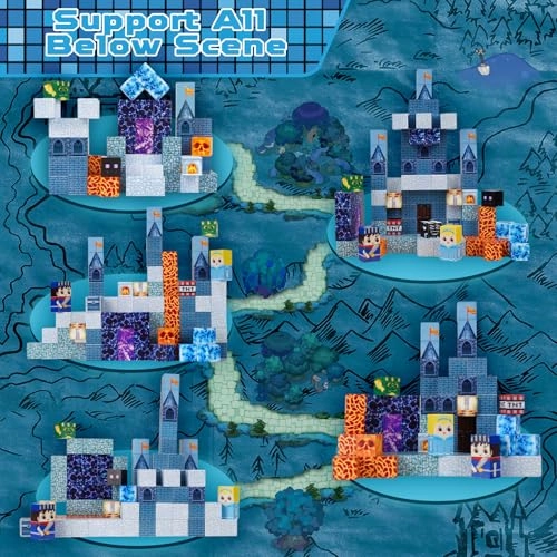 Blue Brick Castle - 100pcs