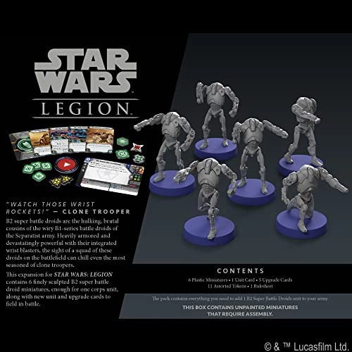 Star Wars: Legion: B2 Super Battle Droids Unit