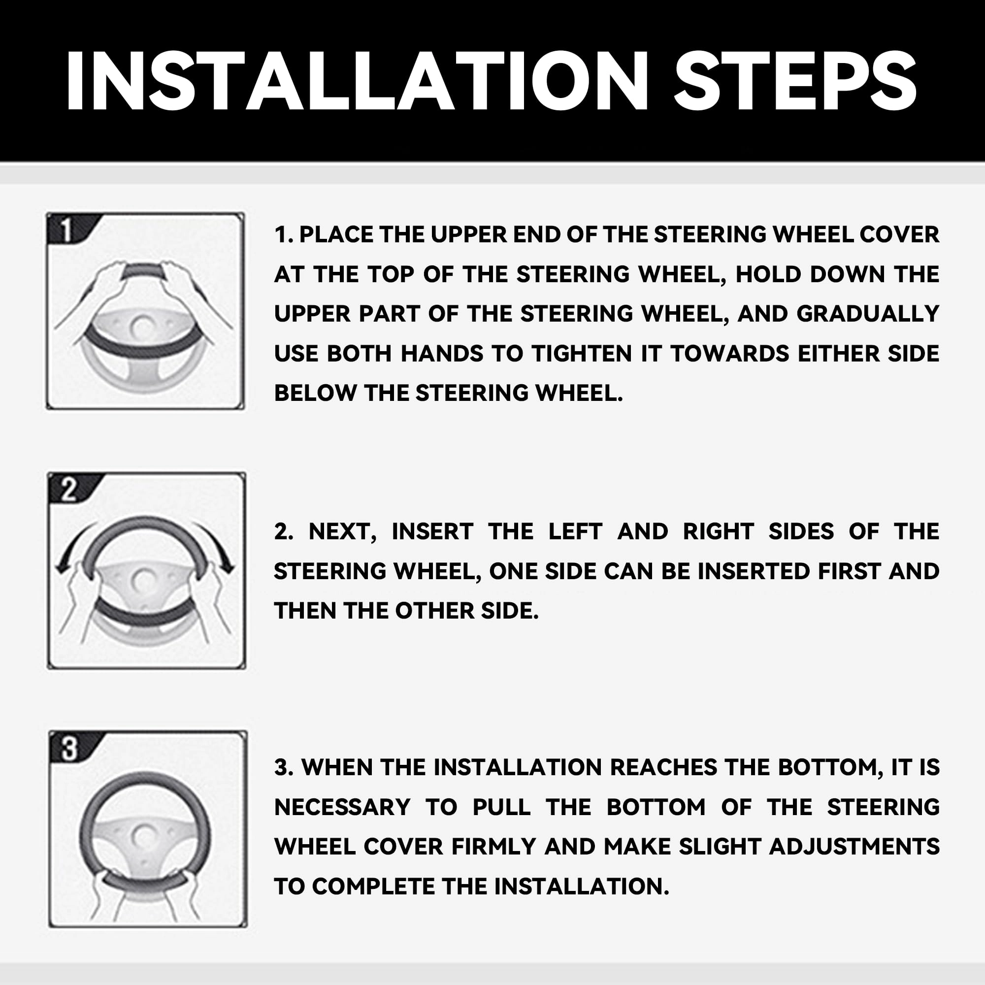 Car Steering Wheel Cover