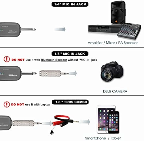 Dual UHF Dynamic Handheld Wireless Microphone
