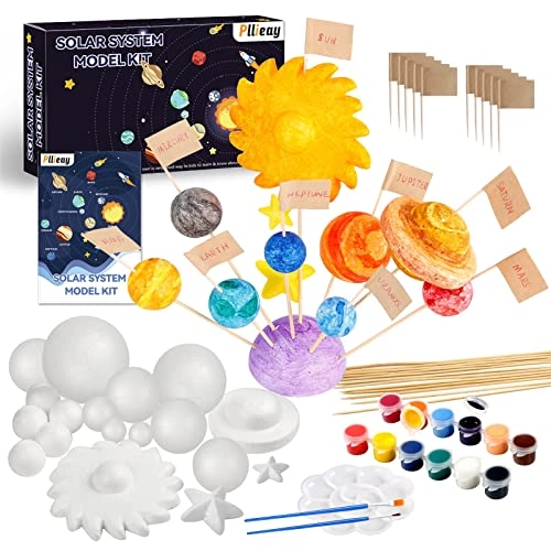 Pllieay Solar System Foam Ball Kit - 63 pieces