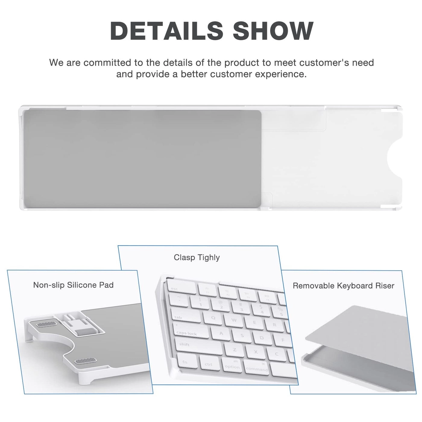 Stand Compatible with Apple Magic Wireless Keyboard and Apple Magic Trackpad