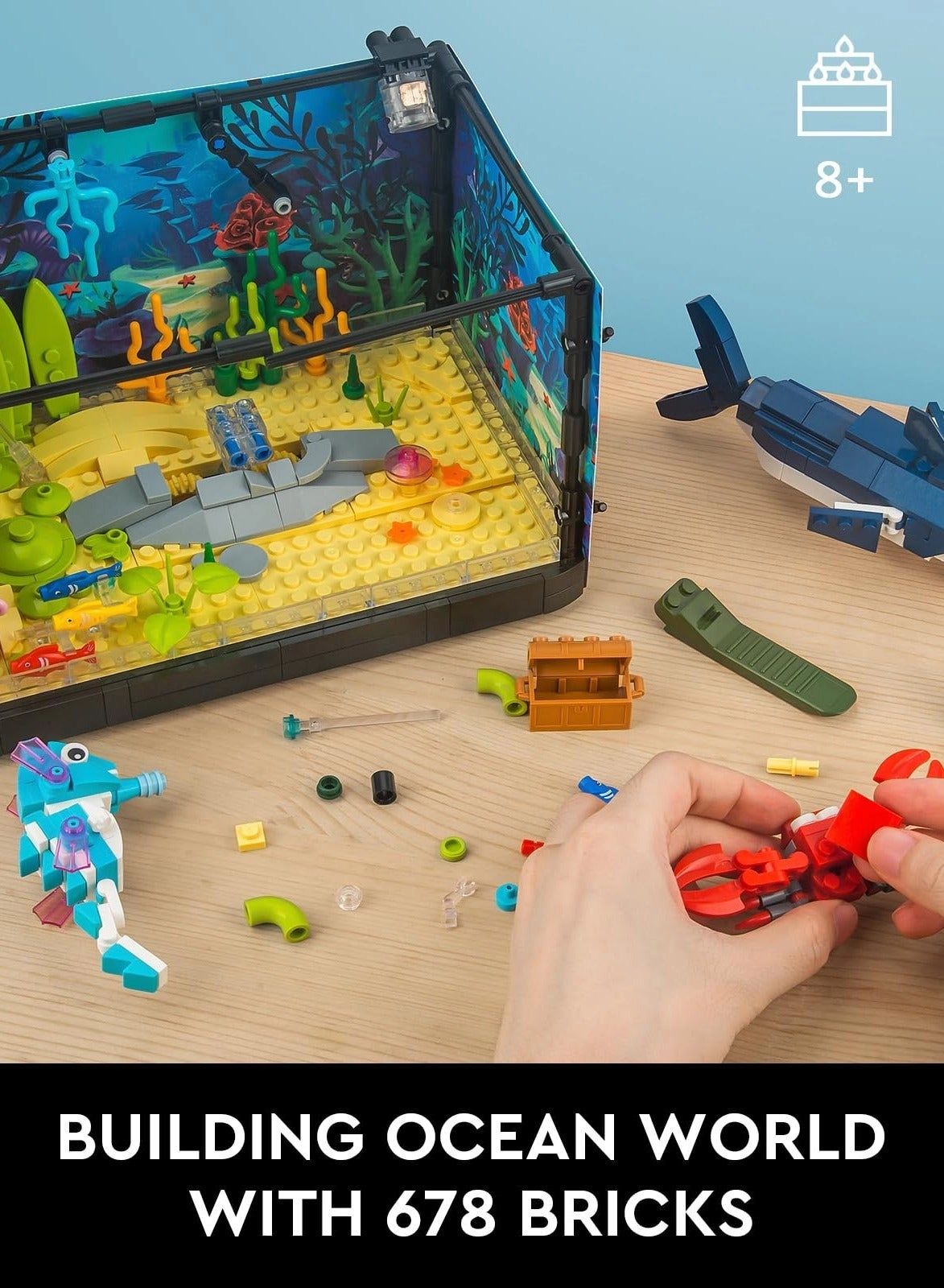 Fish Tank Building Set - Animals