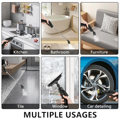 Handheld Steam Cleaner - 3 BAR 1.2L