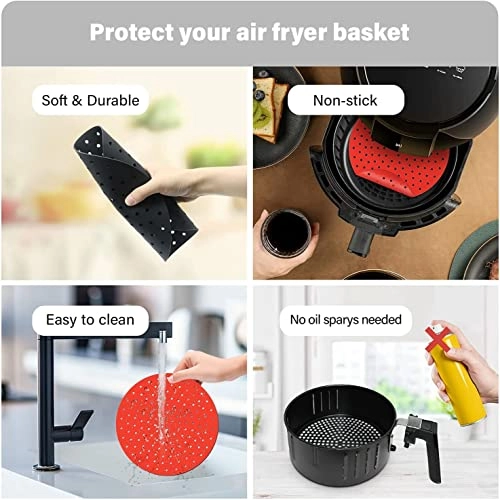 Silicone Air Fryer Liners - 2 piece(s)