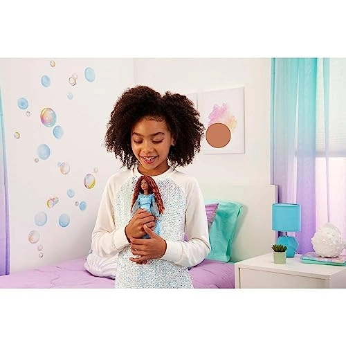 Ariel Fashion Doll - Signature Blue Dress Long Red Hair Ages 3+