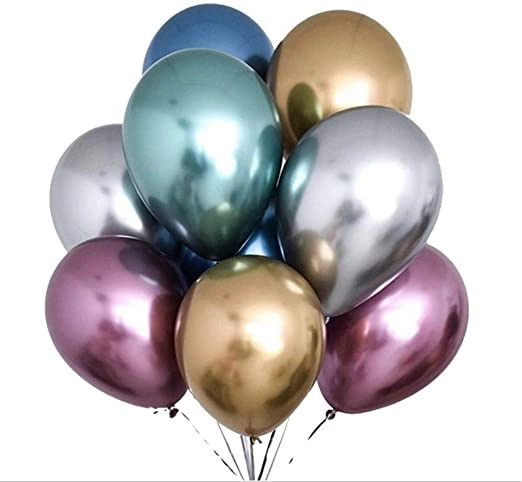 Chrome Balloons - 50 Pcs