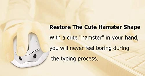 Hamster Shape Optical Mouse - Wireless