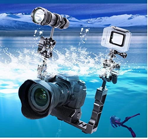 Ball Clamp Mount - 1" 2pcs Black