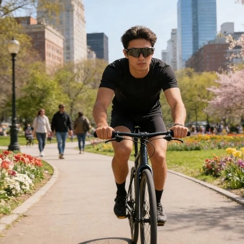 Smart Cycling Glasses - Bluetooth Built-in Mic Speaker Windproof