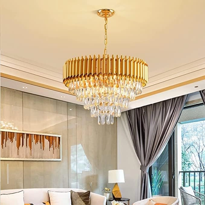 kinis GOLD MAMMA - 4-Tier Crystal Chandelier 500 MM