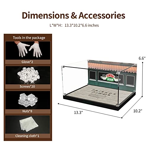 Acrylic Display Case - Lego Ideas 21319 Central Perk