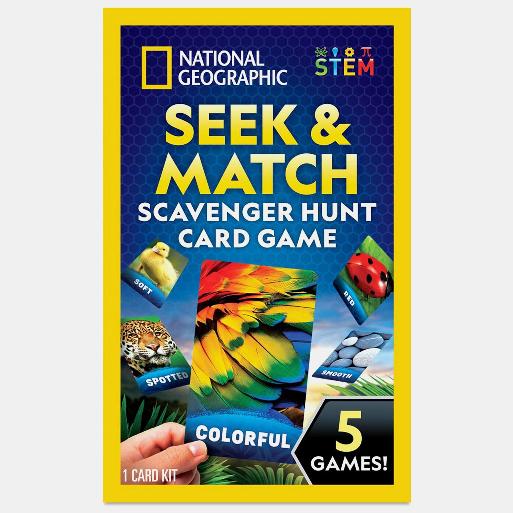 National Geographic Seek & Match Scavenger Hunt - 3+ 41 pieces