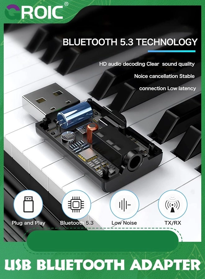 Bluetooth Car Adapter - V5.3 USB