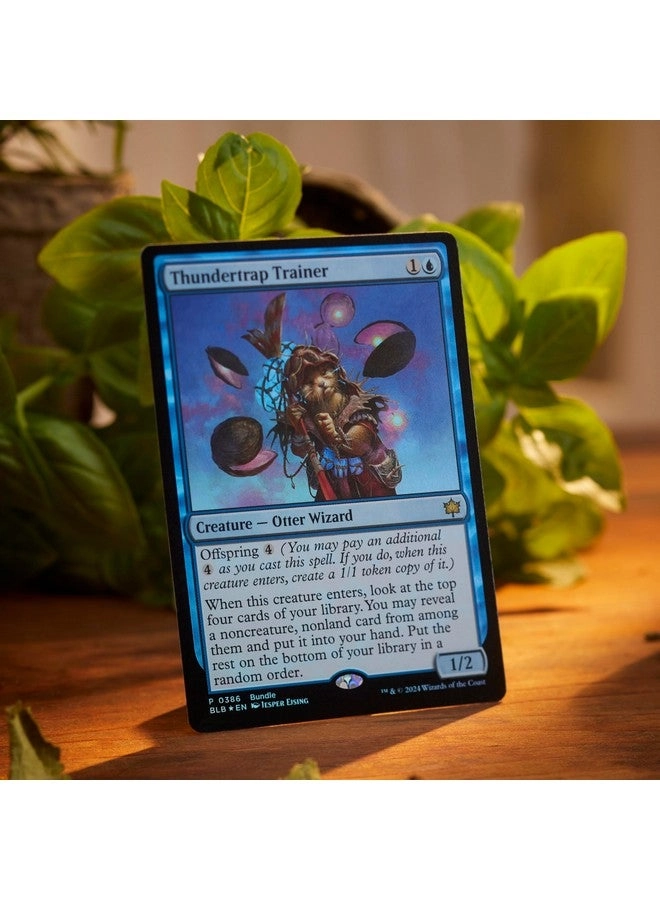 Bloomburrow - 9 Play Boosters 30 Land cards English Version Bundle