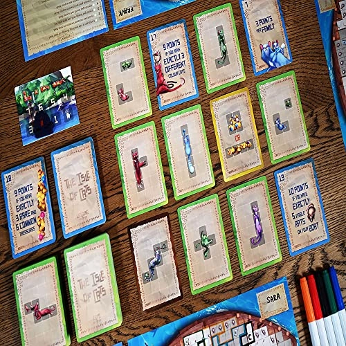 The Isle of Cats: Explore & Draw (German)