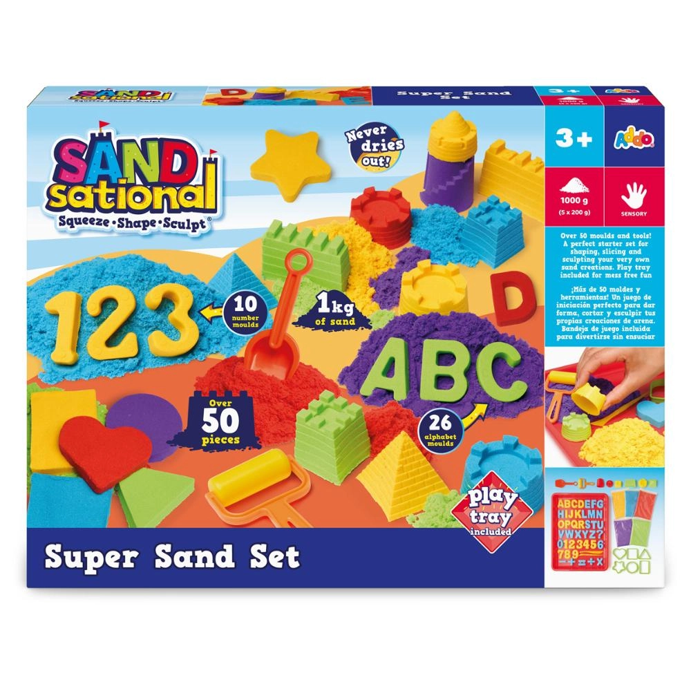 ADDO Super Soft Modelling Sand - Sand/Plastic 1 kg