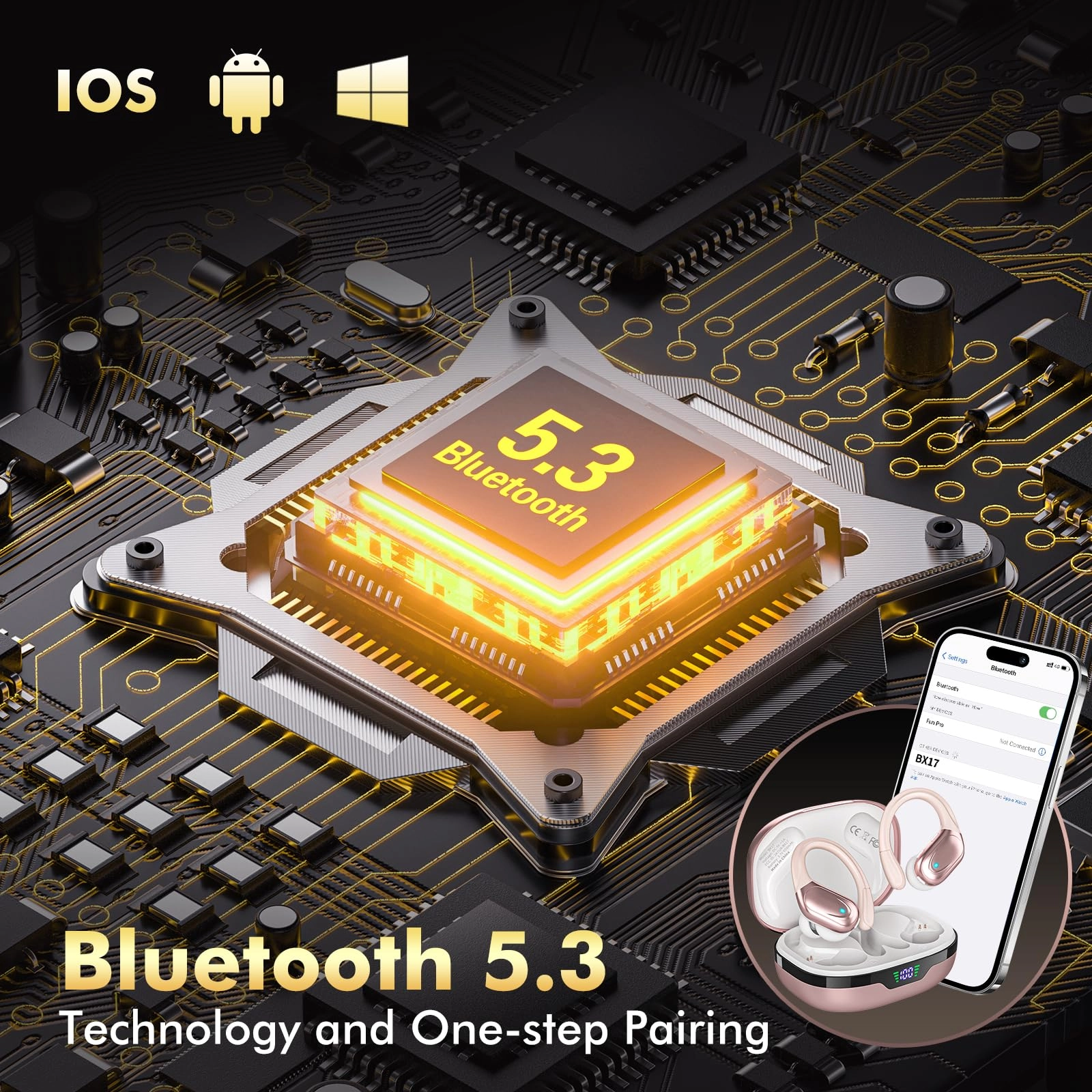 BX17 Wireless Earbud