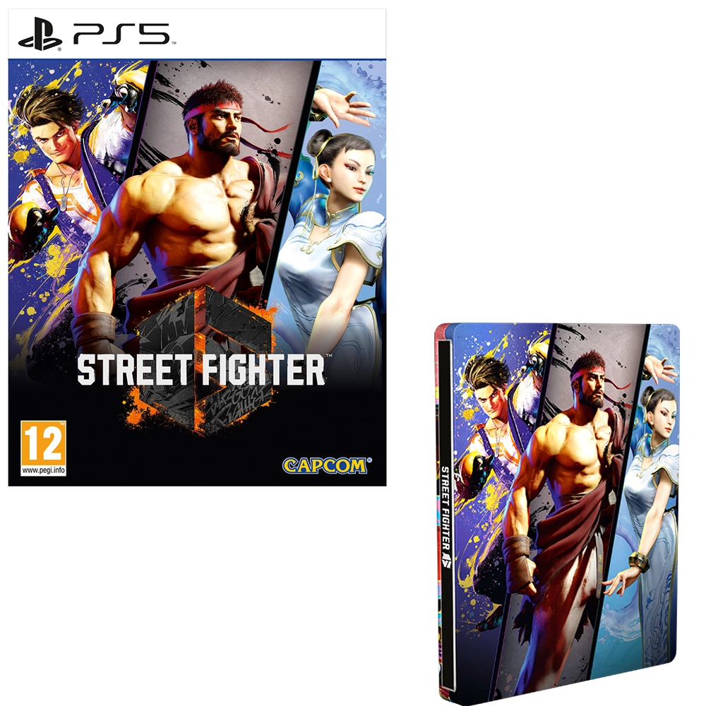 Capcom Street Fighter 6 Steel Book Edition - PlayStation 5