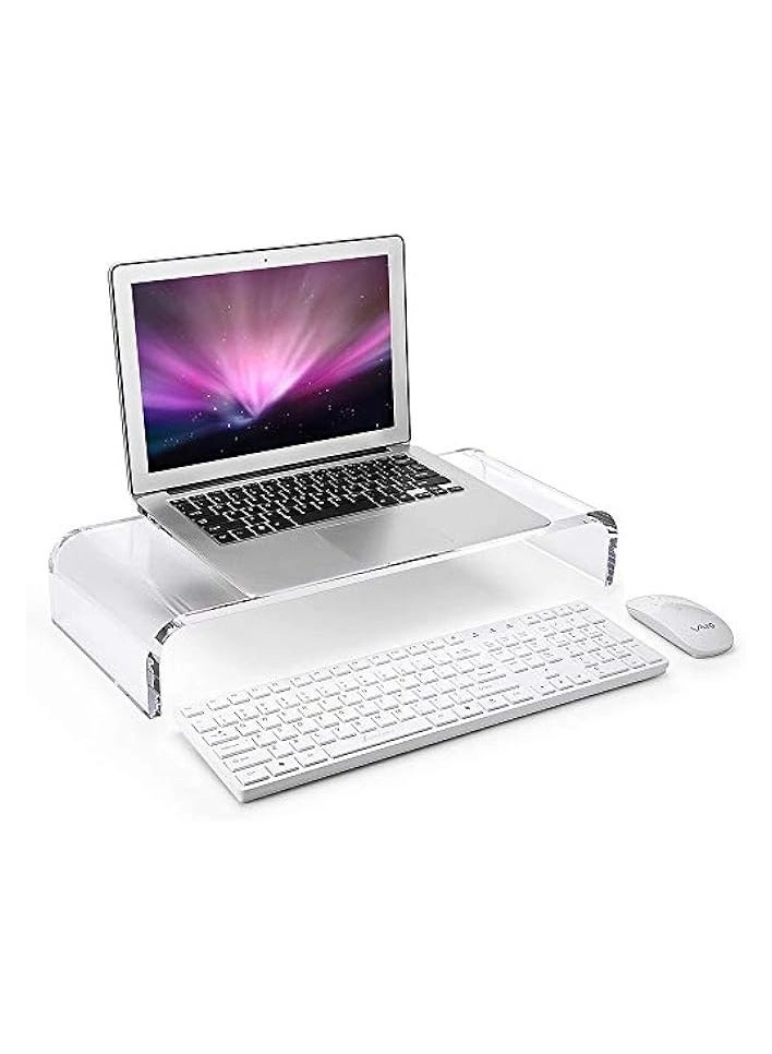 Monitor Stand - Acrylic Clear