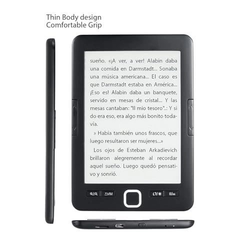 E-Book Reader - 6-inch 8GB