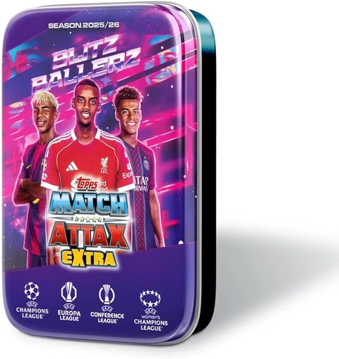 Match Attax 24/25 Random Mega Tin - 44pcs 4pcs