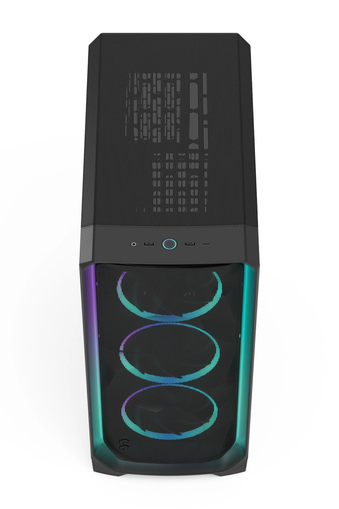 Meshify 3 Ambience Pro RGB - Light-Tint Tempered Glass side panel Mid-Tower