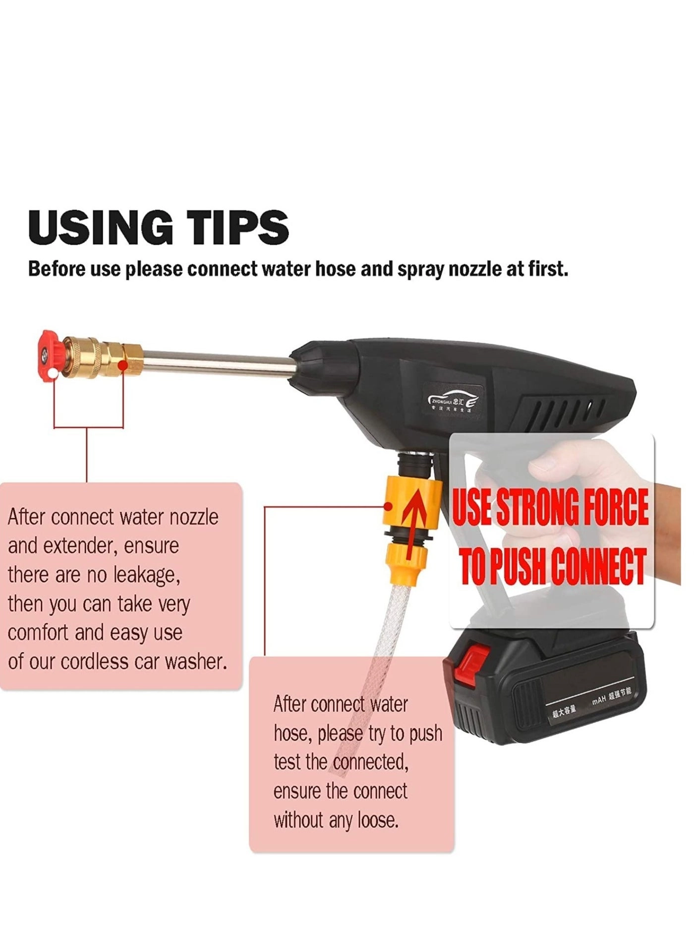 Portable Washer - 48V 30Bar