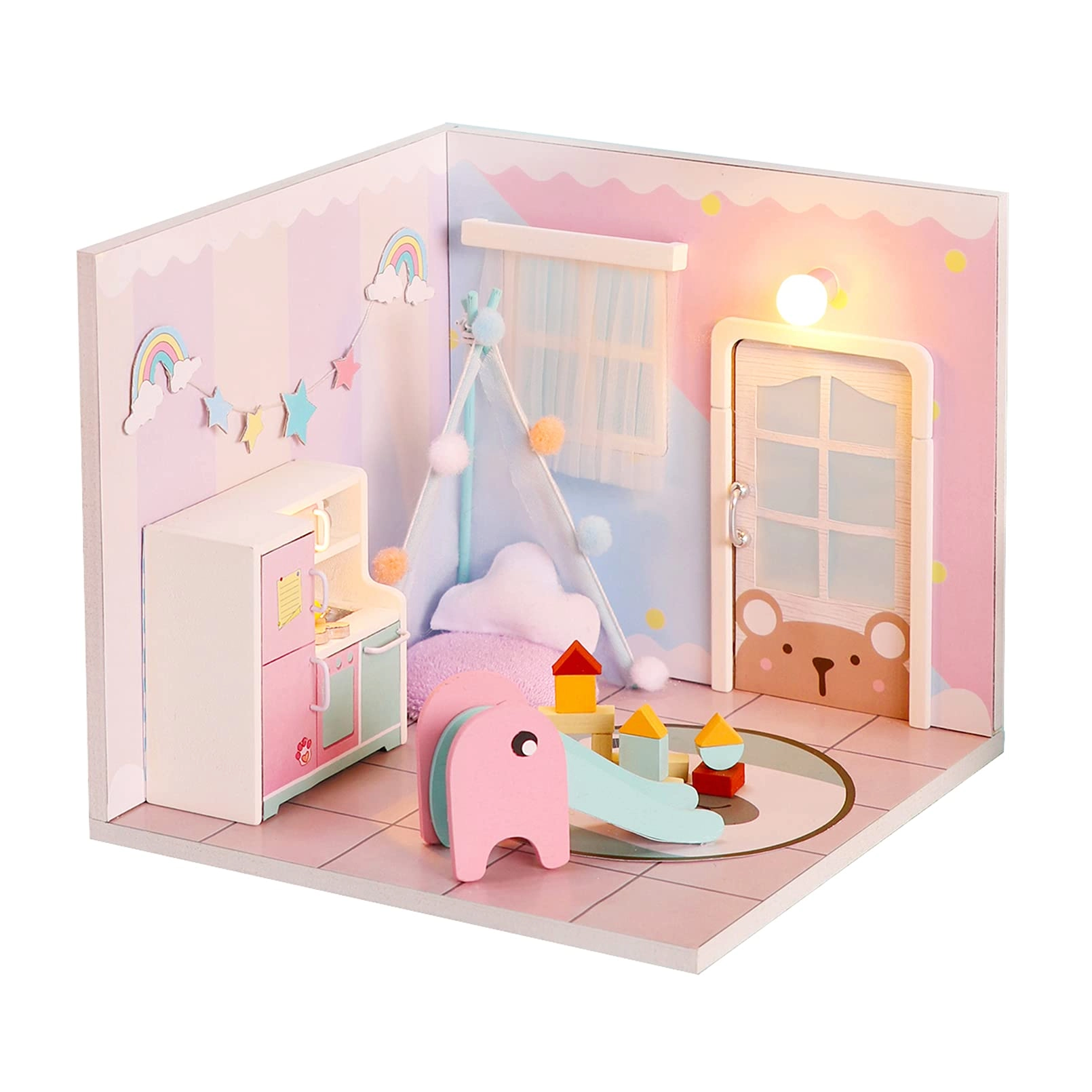 DIY Miniature Dollhouse Kit - 124 scale