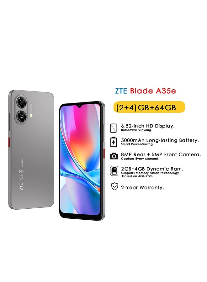 ZTE Blade A35e - 4GB 64GB