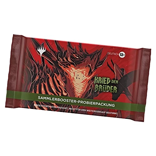 Mishras Brass Banner - 100pcs + Collector's Booster Sample Pack - 2pcs German