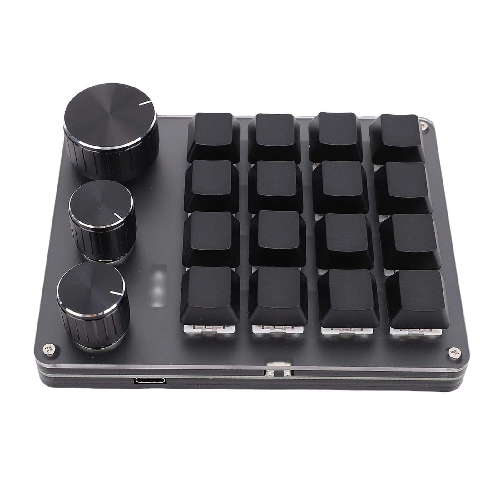 ASHATA 16 Key 3 Knobs Mechanical Gaming Keyboard - Wired