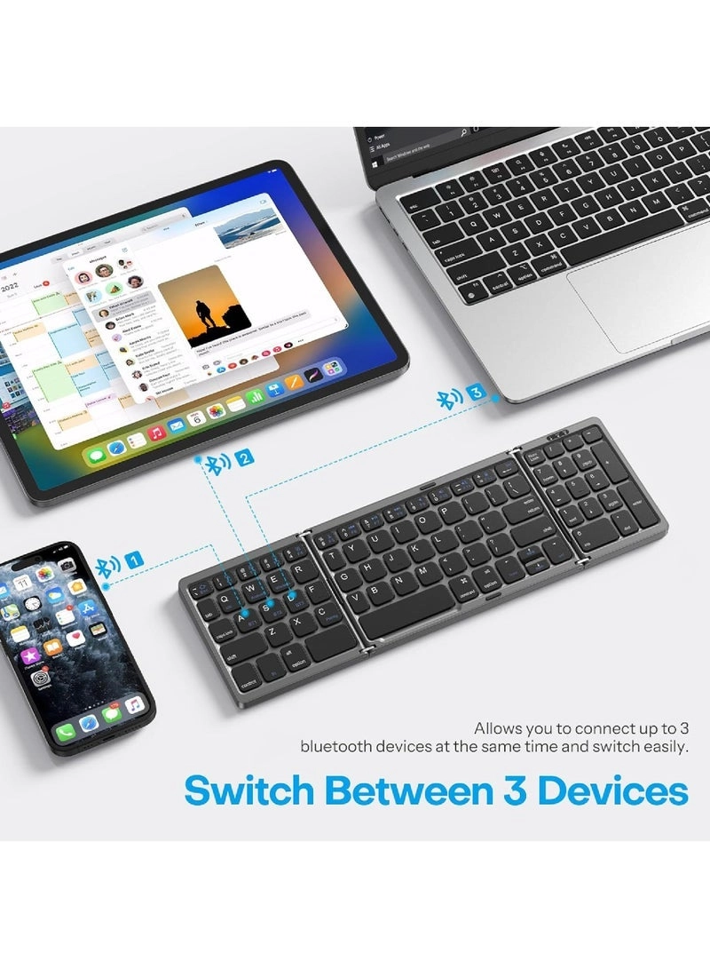 Folding Bluetooth Keyboard