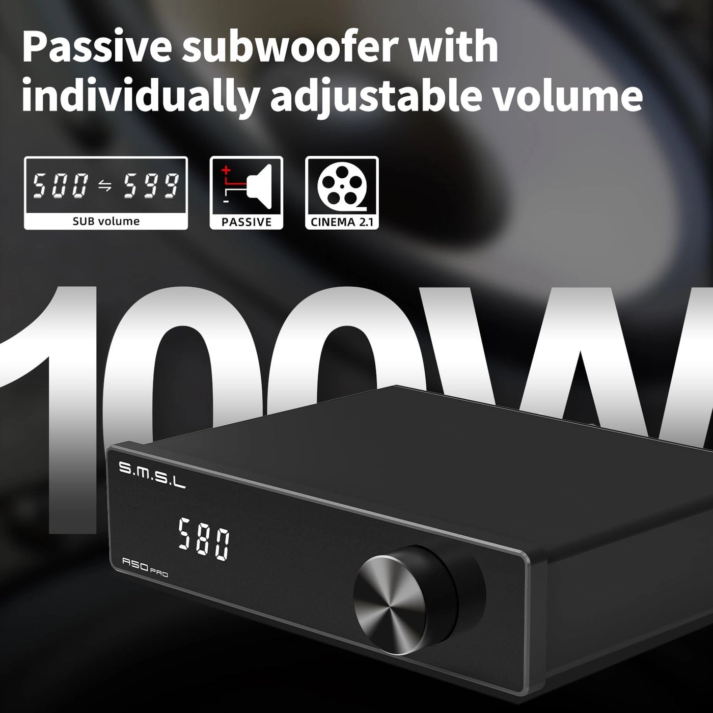 A50Pro - 2.1 Channel 100W