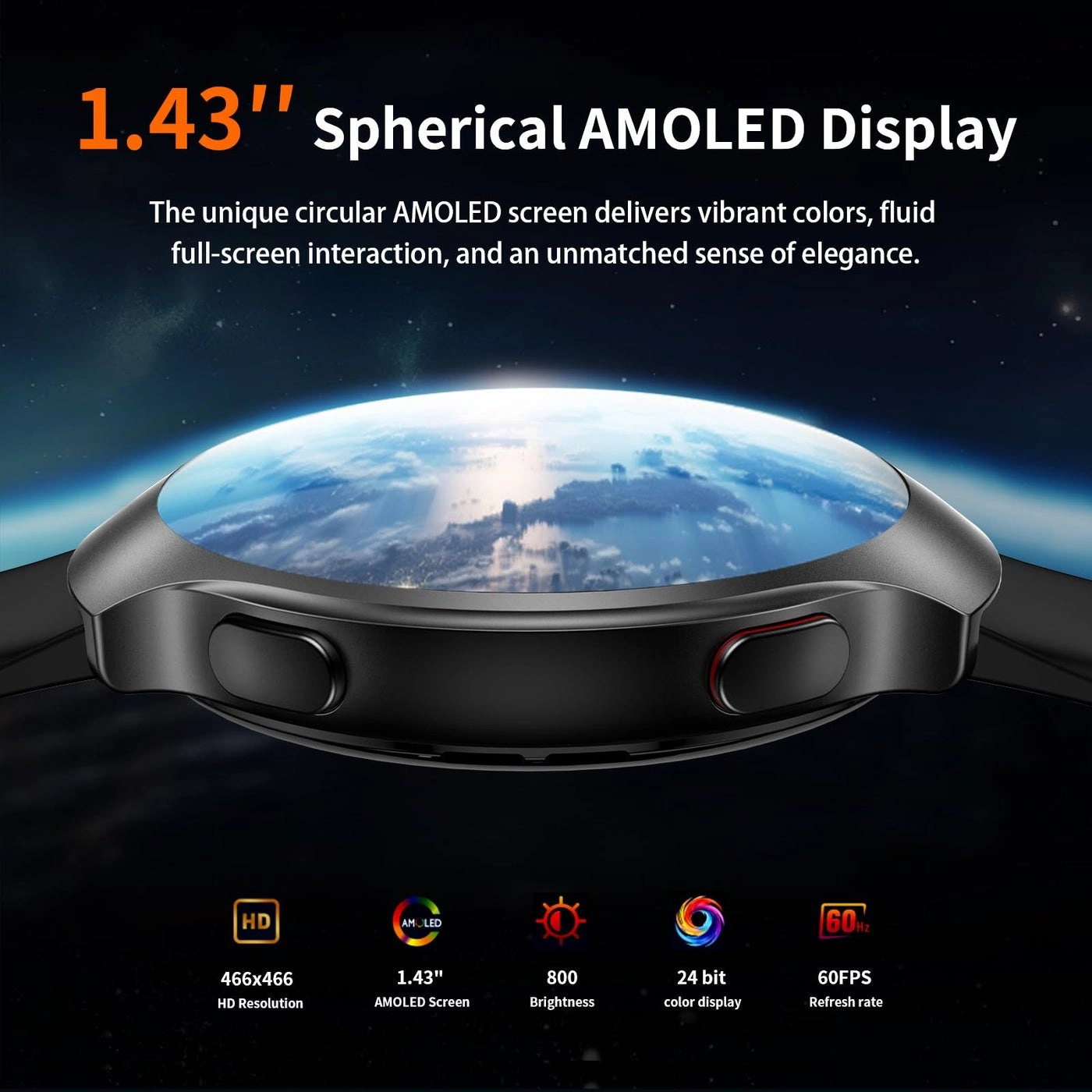 Smart Watch Metal GPS