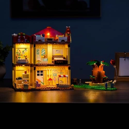 LED Light Set for LEGO Bluey's Family House 11203 - Copper Line