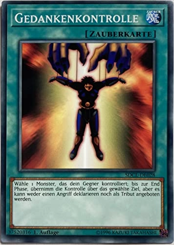(Near Mint) Yu-Gi-Oh!: Gedankskontrolle - 1st Edition (German)