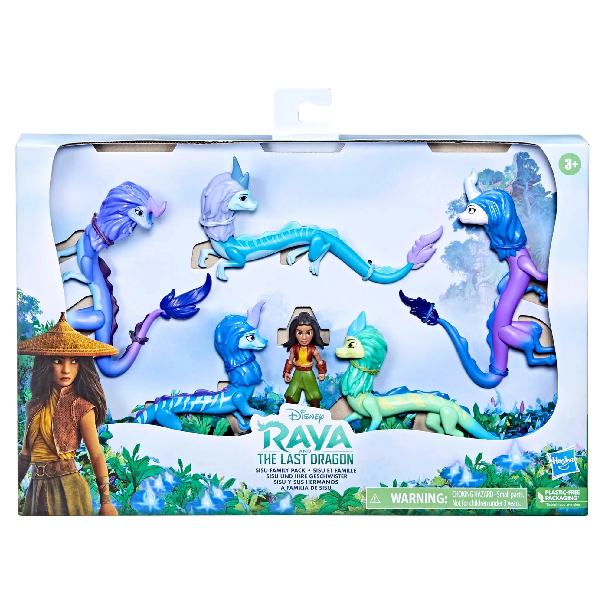 Hasbro Raya and The Last Dragon Sisu Family Pack (F3500) 6 pcs