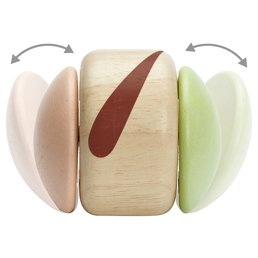 Clapping Roller - 6 months rubberwood