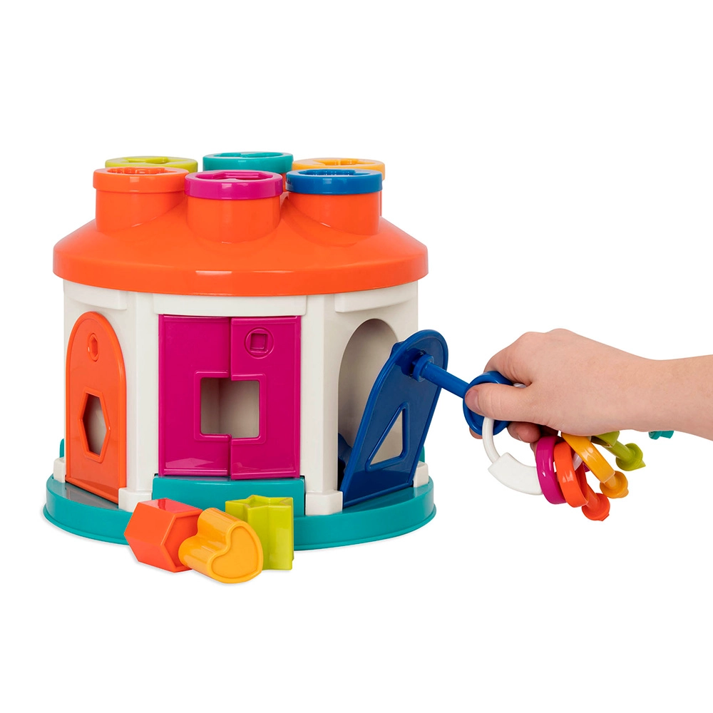 Shape Sorter House - Suitable for 2 years & above 14 pieces