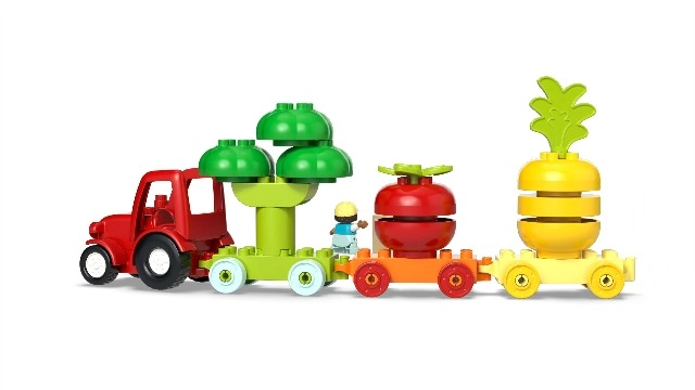 DUPLO My First Fruit and Vegetable Tractor (10982) - Multicolor 18 months and up