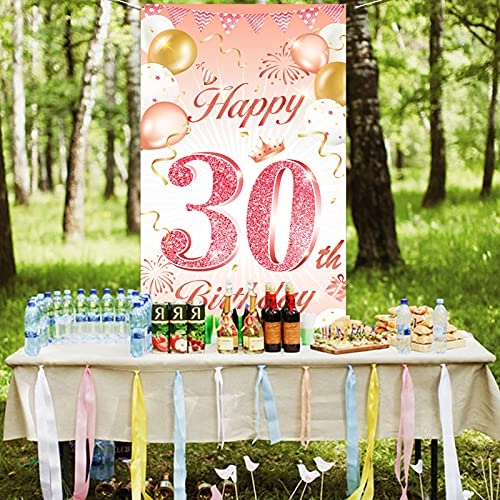 Happy 13th Birthday Backdrop Banner - 1 piece 13th Birthday