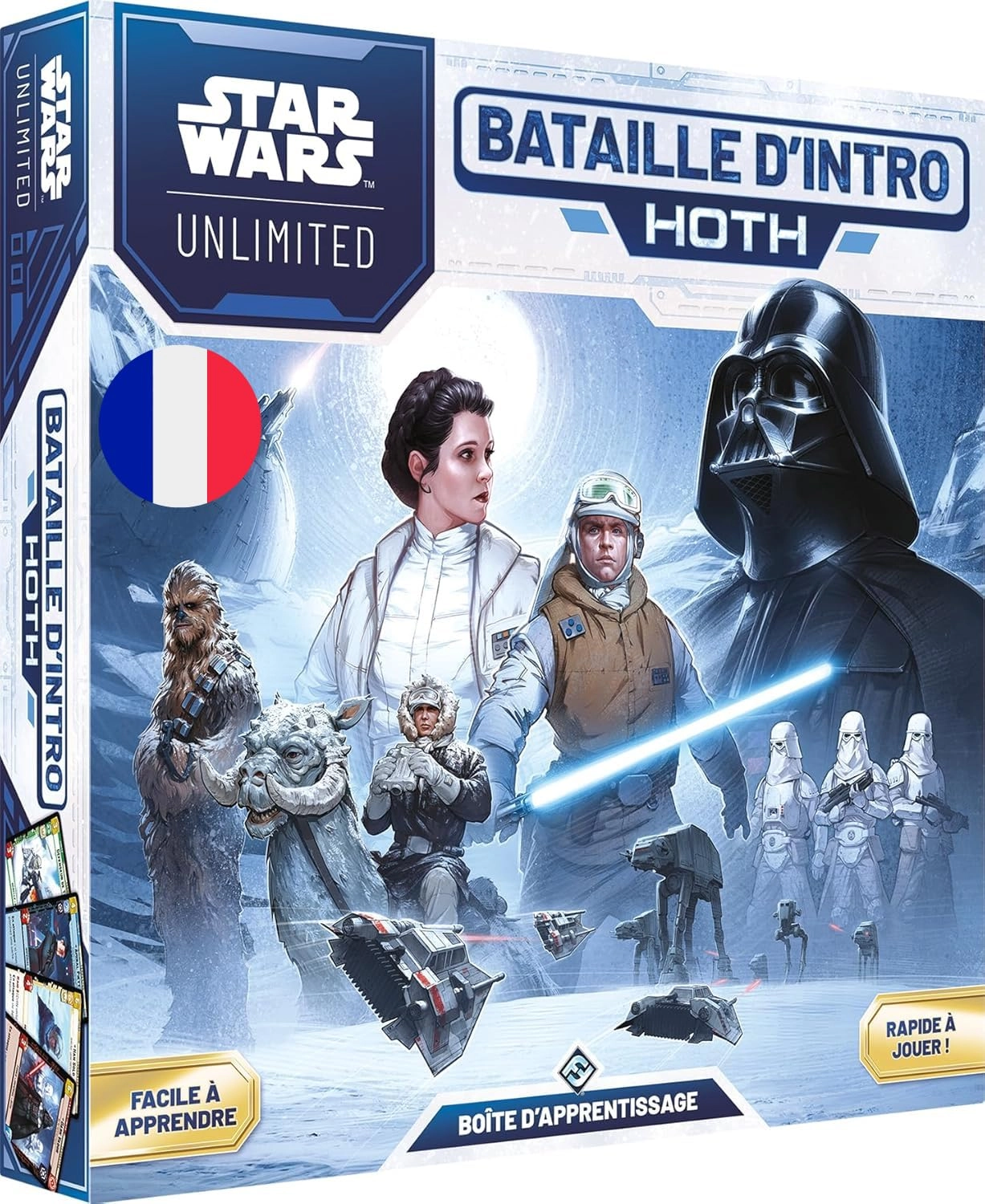 Asmodee Star Wars: Unlimited: Battle of Intro Hoth - Trading Card Game (French)