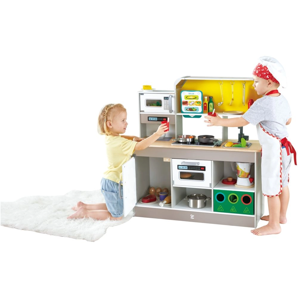 Deluxe Kitchen Playset With Fan Fryer (BDM-E3177)
