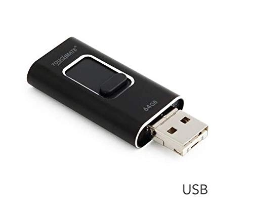 4 in 1 USB Flash Drive - Lightning Micro-USB Type-C 128 GB