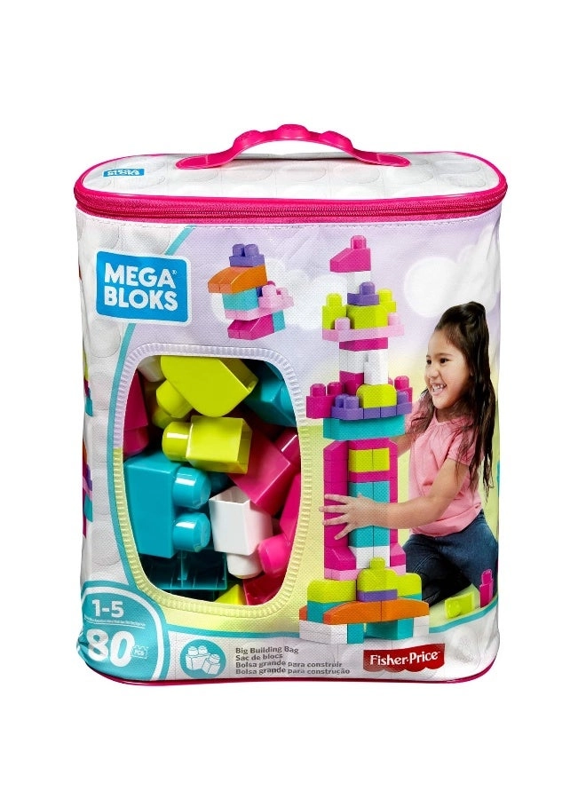 Fisher-Price First Builders Big Building Bag - 80 pcs