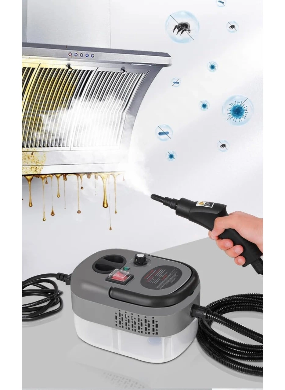 Portable Handheld Steam Cleaner - 2500W Pressurized