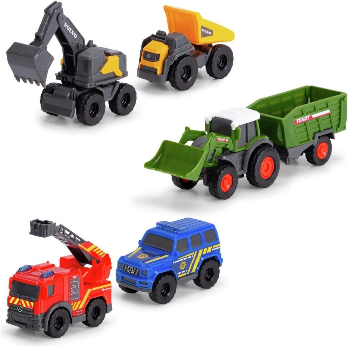 Die Cast vehicles - 5 pcs